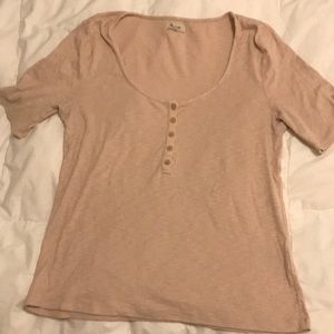 Madewell scoop neck tee